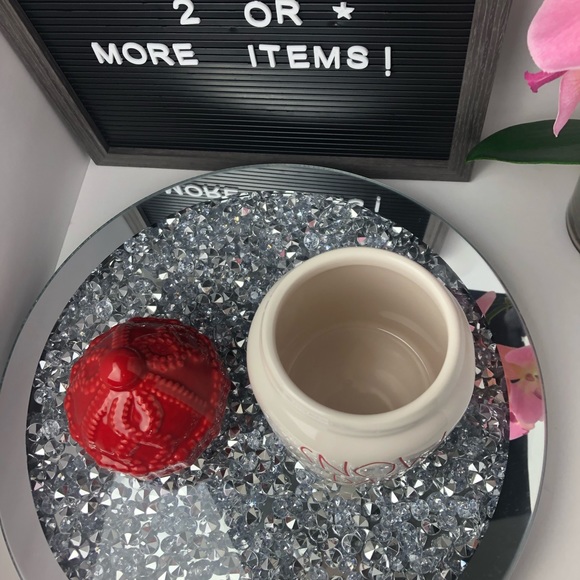 ☃️ NEW Rae Dunn SNOW DAY canister cookie jar - Picture 4 of 8